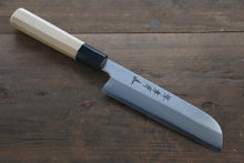  Sakai Takayuki Chef Series Silver Steel No.3 Kamagata Usuba Japanese Knife Magnolia Handle - Japanny - Best Japanese Knife