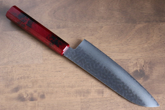 Sakai Takayuki Nanairo VG10 33 Layer Santoku 180mm ABS resin(Tortoiseshell) Handle - Japanny - Best Japanese Knife