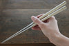 Sakai Takayuki Stainless Steel Moribashi Mahogany - Japanny - Best Japanese Knife