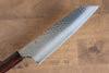 Sakai Takayuki Nanairo VG10 33 Layer Kengata Gyuto 190mm ABS resin(Retro wood grain) Handle - Japanny - Best Japanese Knife
