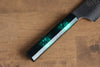 Sakai Takayuki Nanairo VG10 33 Layer Kengata Gyuto 190mm ABS resin(Green tortoiseshell) Handle - Japanny - Best Japanese Knife