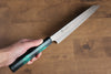 Sakai Takayuki Nanairo VG10 33 Layer Kengata Gyuto 190mm ABS resin(Green tortoiseshell) Handle - Japanny - Best Japanese Knife