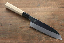  Choyo Blue Steel No.1 Mirrored Finish Santoku  180mm - Japanny - Best Japanese Knife