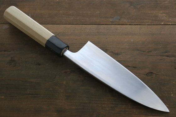 Sukenari Blue Steel No.2 Hongasumi Deba Magnolia Handle - Japanny - Best Japanese Knife
