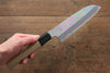 Choyo Blue Steel No.1 Mirrored Finish Santoku Japanese Knife 180mm - Japanny - Best Japanese Knife