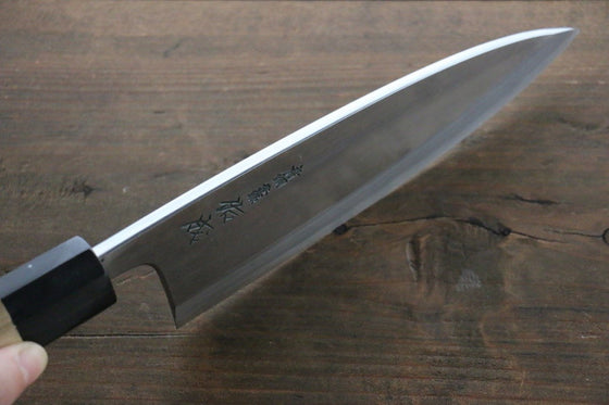 Sukenari Blue Steel No.2 Hongasumi Deba Magnolia Handle - Japanny - Best Japanese Knife