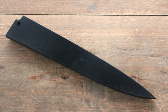 Black Saya Sheath for Yanagiba Knife with Plywood Pin 210mm - Japanny - Best Japanese Knife