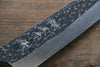 Yu Kurosaki Blue Super Hammered Gyuto 210mm Padoauk Handle - Japanny - Best Japanese Knife