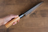 Sakai Takayuki Hakugin INOX Mirrored Finish Deba  210mm Yew tree Handle - Japanny - Best Japanese Knife