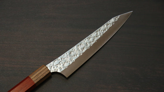 Yu Kurosaki Senko Ei R2/SG2 Hammered Petty-Utility 150mm Padoauk Handle - Japanny - Best Japanese Knife