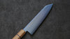 Seisuke SK-85 steel Ion plating Kiritsuke Santoku 180mm White wood Handle - Japanny - Best Japanese Knife