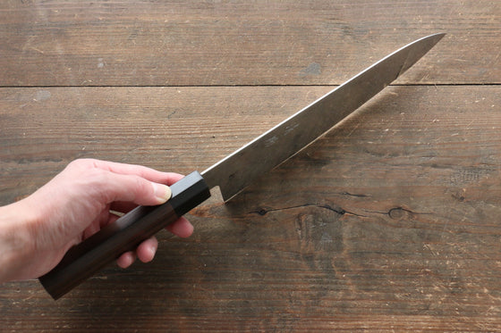 Seisuke AUS10 Damascus Gyuto  210mm Shitan Handle - Japanny - Best Japanese Knife