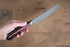 Yoshimi Kato VG10 Damascus Bunka 170mm Red Pakka wood Handle - Japanny - Best Japanese Knife