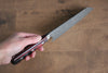 Yoshimi Kato VG10 Damascus Bunka 170mm Red Pakka wood Handle - Japanny - Best Japanese Knife