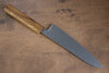 Seisuke Tsukikage AUS10 Migaki Finished Hammered Damascus Gyuto 180mm Oak Handle - Japanny - Best Japanese Knife