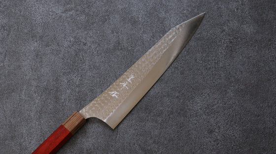 Yu Kurosaki Senko Ei R2/SG2 Hammered Gyuto 240mm Padoauk Handle - Japanny - Best Japanese Knife