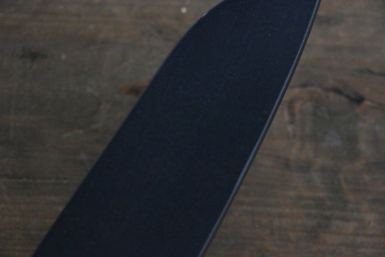Black Saya Sheath for Santoku Knife with Plywood Pin 180mm - Japanny - Best Japanese Knife