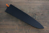 Black Saya Sheath for Gyuto Knife with Plywood Pin 210mm - Japanny - Best Japanese Knife
