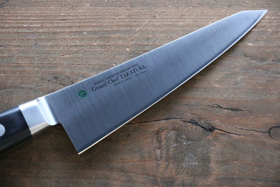 Sakai Takayuki Grand Chef Swedish Steel-stn Honesuki Boning  150mm - Japanny - Best Japanese Knife