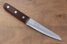 Seisuke Sanzoku Japanese Steel Honesuki Boning (Maru) 150mm Shitan Handle - Japanny - Best Japanese Knife
