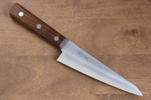  Seisuke Sanzoku Japanese Steel Honesuki Boning  150mm Shitan Handle - Japanny - Best Japanese Knife