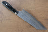 Takeshi Saji SRS13 Hammered Bunka  180mm Black Micarta Handle - Japanny - Best Japanese Knife