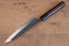 Katsushige Anryu Blue Super Petty-Utility  150mm Shitan Handle - Japanny - Best Japanese Knife