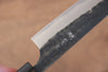 Katsushige Anryu Blue Super Petty-Utility Japanese Knife 130mm Shitan Handle - Japanny - Best Japanese Knife