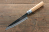 Masakage Masakage Mizu Blue Steel No.2 Black Finished Petty-Utility  150mm with American Cherry Handle - Japanny - Best Japanese Knife