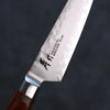 Sakai Takayuki VG5 Hammered Petty-Utility 90mm Brown Pakka wood Handle - Japanny - Best Japanese Knife