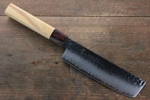  Sakai Takayuki VG10 33 Layer Damascus Nakiri Japanese Knife 160mm Keyaki (Japanese Elm) Handle - Japanny - Best Japanese Knife