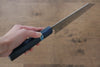 Yu Kurosaki Senko R2/SG2 Hammered Bunka  165mm Maple(With turquoise ring Blue) Handle - Japanny - Best Japanese Knife