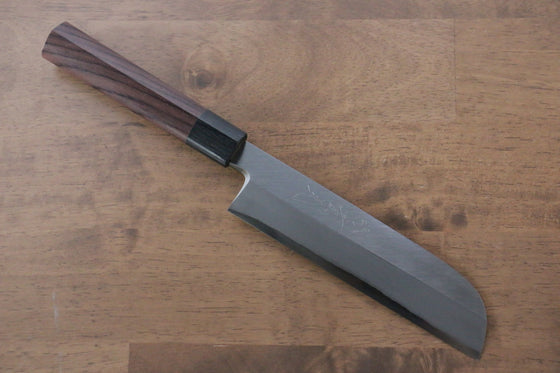 Jikko Silver Steel No.3 Kamagata Usuba 180mm Shitan Handle - Japanny - Best Japanese Knife