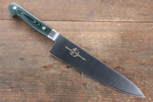  Sakai Takayuki Grand Chef Grand Chef Swedish Steel Gyuto 210mm Green Micarta Handle - Japanny - Best Japanese Knife