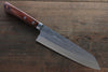 Kunihira VG1 Hammered Gyuto Japanese Knife 180mm Mahogany Handle - Japanny - Best Japanese Knife