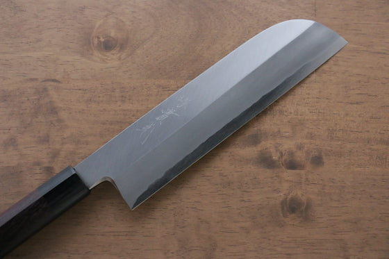 Jikko Silver Steel No.3 Kamagata Usuba 210mm Shitan Handle - Japanny - Best Japanese Knife