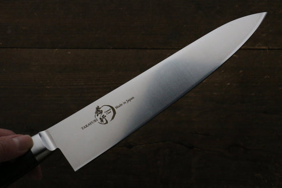 Sakai Takayuki Grand Chef Grand Chef Swedish Steel Gyuto 210mm Black Micarta Handle - Japanny - Best Japanese Knife