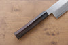 Jikko Silver Steel No.3 Usuba Japanese Knife 210mm Shitan Handle - Japanny - Best Japanese Knife