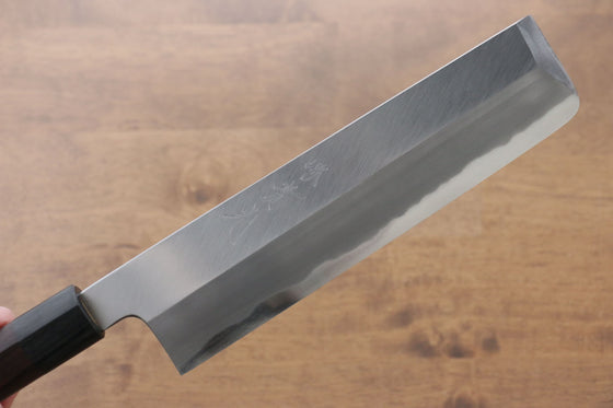 Jikko White Steel No.2 Usuba 210mm Shitan Handle - Japanny - Best Japanese Knife