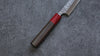 Yoshimi Kato Minamo R2/SG2 Hammered Petty-Utility  150mm Shitan (ferrule: Red Pakka wood) Handle - Japanny - Best Japanese Knife