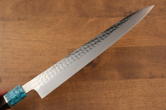 Yu Kurosaki Senko R2/SG2 Hammered Sujihiki  270mm Wenge Handle - Japanny - Best Japanese Knife