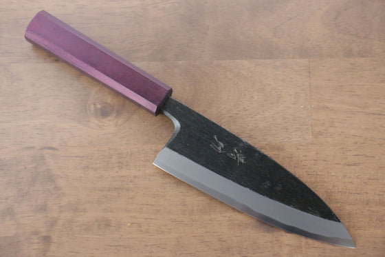 Seisuke White Steel No.2 Kurouchi Deba Japanese Knife 150mm - Japanny - Best Japanese Knife