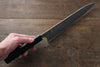 Yoshimi Kato SG2 Damascus Gyuto 210mm with Black Persimmon Handle A - Japanny - Best Japanese Knife