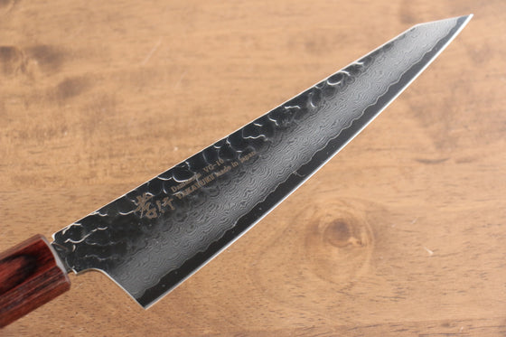Sakai Takayuki VG10 33 Layer Damascus Sabaki  180mm Keyaki (Japanese Elm) Handle - Japanny - Best Japanese Knife