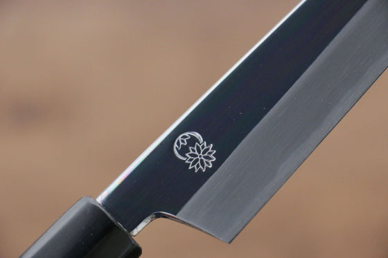Choyo Blue Steel No.1 Mirrored Finish Kiritsuke Petty-Utility 135mm Magnolia Handle - Japanny - Best Japanese Knife