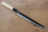 Choyo Silver Steel No.3 Mirrored Finish Kengata Yanagiba Japanese Knife 270mm Magnolia Handle - Japanny - Best Japanese Knife