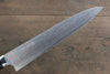 Takeshi Saji Maki-e Art Blue Steel No.2 Colored Damascus Gyuto  270mm Lacquered Handle - Japanny - Best Japanese Knife