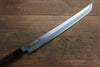 Sakai Takayuki Zangetsu Silver Steel No.3 Sakimaru Yanagiba Wenge Handle with Sheath - Japanny - Best Japanese Knife