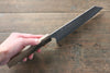 Yoshimi Kato R2/SG2 Damascus Bunka 165mm with Black Persimmon Handle D - Japanny - Best Japanese Knife