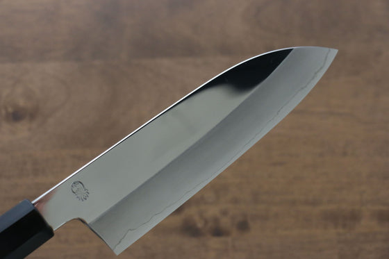 Choyo Silver Steel No.3 Mirrored Finish Santoku 180mm Magnolia Handle - Japanny - Best Japanese Knife